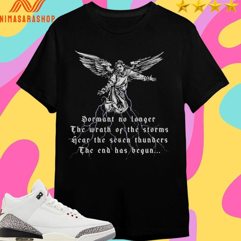 Cloak Dormant No Longer The Wrath Of Storms Hear - Adult & Kids T-Shirts, Sweatshirts & Hoodies apparel design preview 1