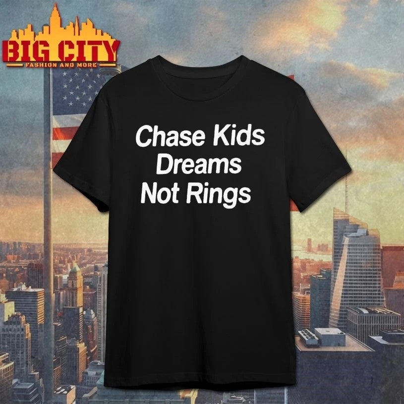 Coach Reggie Chase Kids Dreams Not Rings - Adult & Kids T-Shirts, Sweatshirts & Hoodies apparel design preview 1