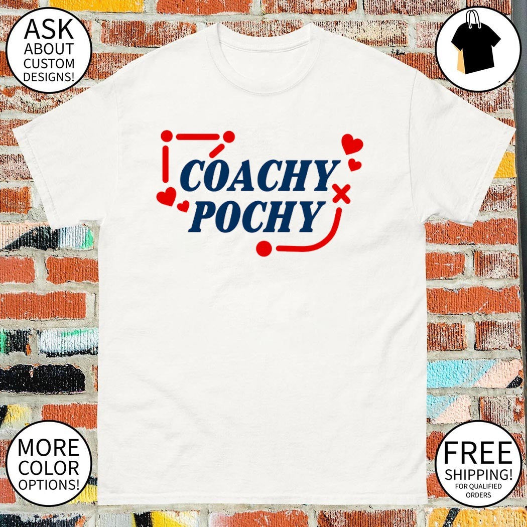 Coachy Pochy heart 2026 - Adult & Kids T-Shirts, Sweatshirts & Hoodies apparel design preview 1