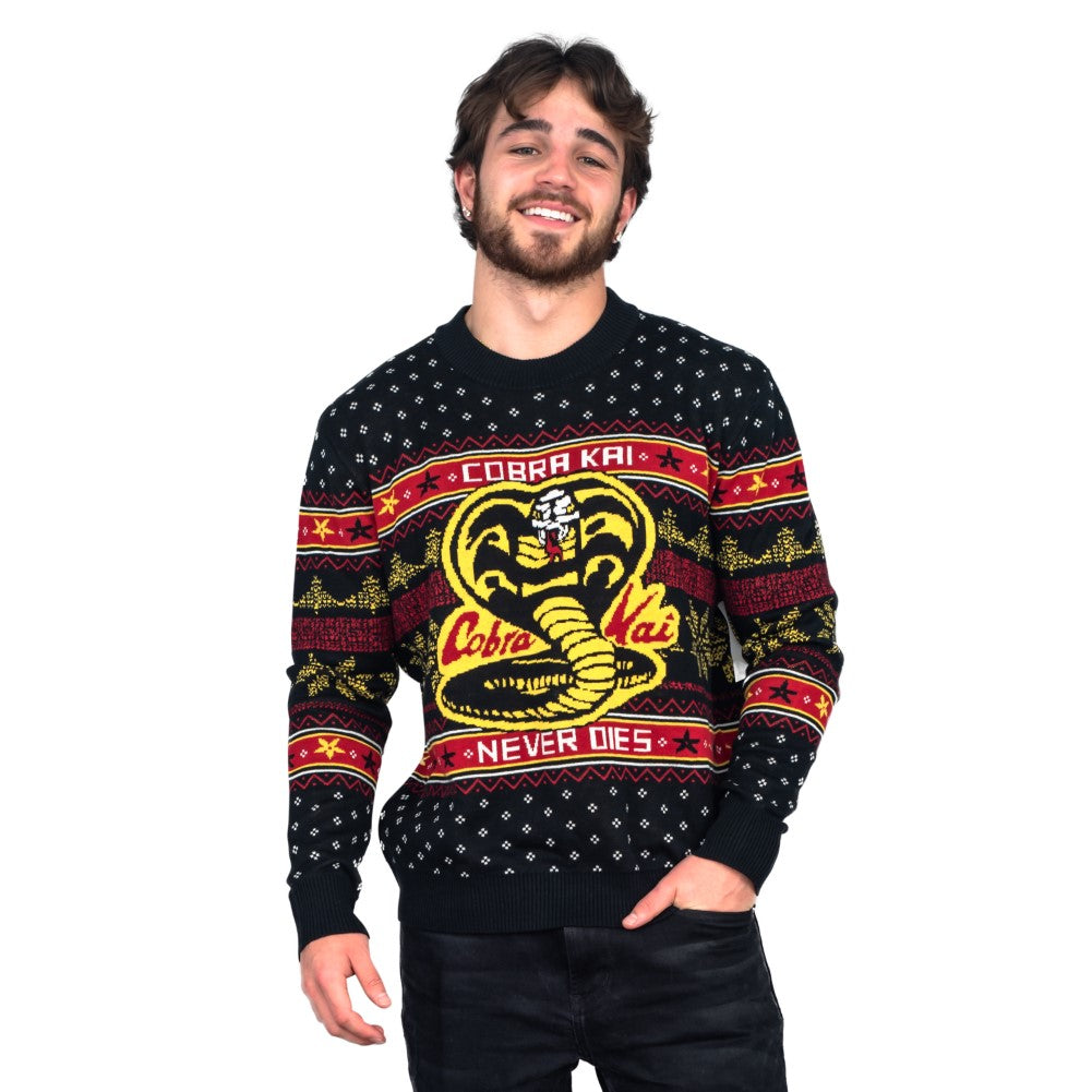Cobra Kai Never Dies Graphic Sweater - Gift Idea product image 3