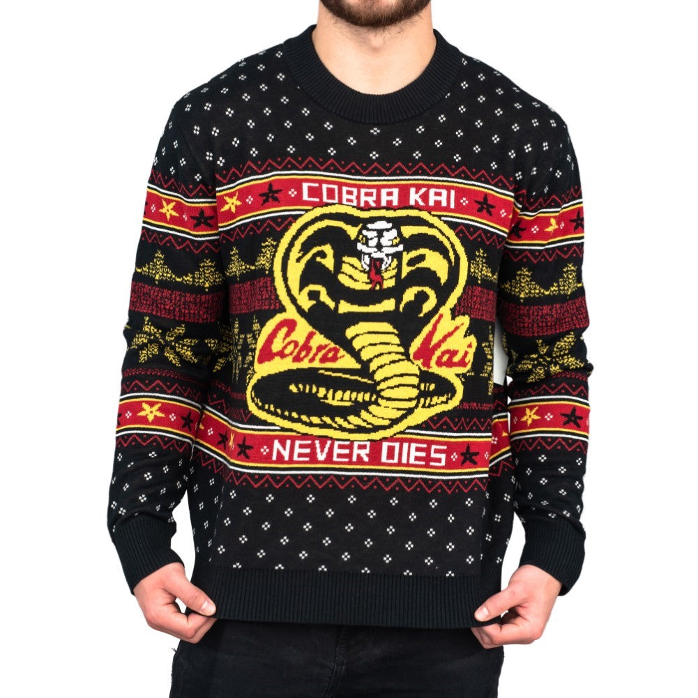 Cobra Kai Never Dies Graphic Sweater - Gift Idea product image