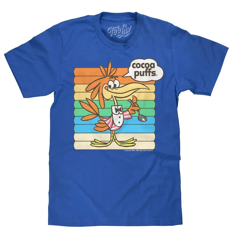 Cocoa Puffs Sonny Cuckoo Bird Blue - Adult & Kids T-Shirts, Sweatshirts & Hoodies apparel design preview 1