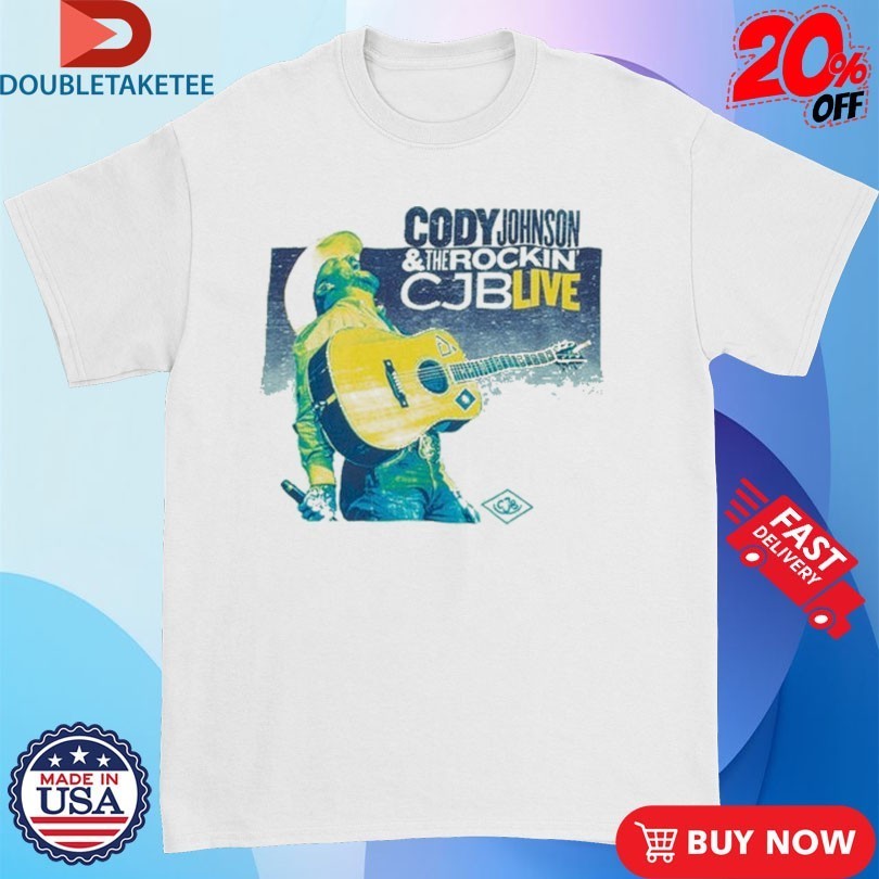 Cody Johnson ANd The Rockin CJB Live Guitar - Adult & Kids T-Shirts, Sweatshirts & Hoodies apparel design preview 1