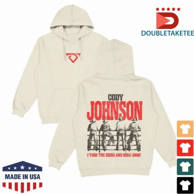 Cody Johnson I Took The Reins And Rode Away Cowboy - Adult & Kids T-Shirts, Sweatshirts & Hoodies apparel design preview 1