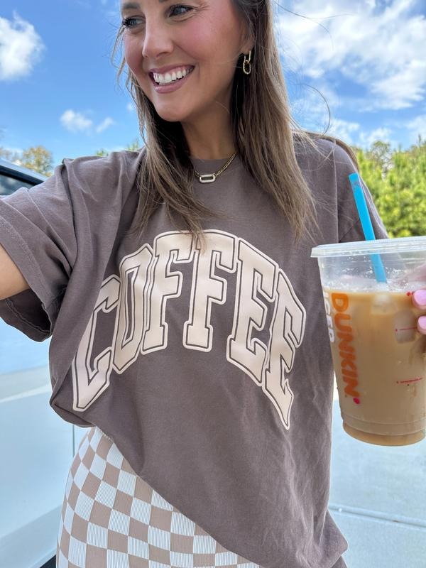 'Coffee' PUFF - Adult & Kids T-Shirts, Sweatshirts & Hoodies apparel design preview 1