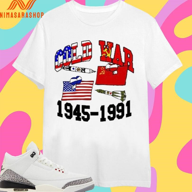 Cold War 1945-1991 - Adult & Kids T-Shirts, Sweatshirts & Hoodies apparel design preview 1