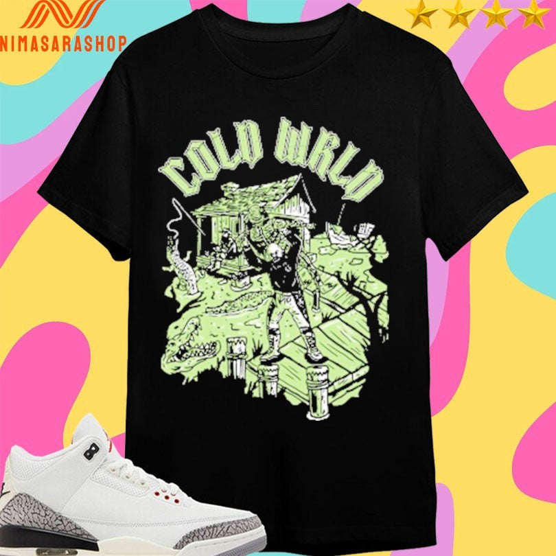 Cold Wrld Bayou - Adult & Kids T-Shirts, Sweatshirts & Hoodies apparel design preview 1