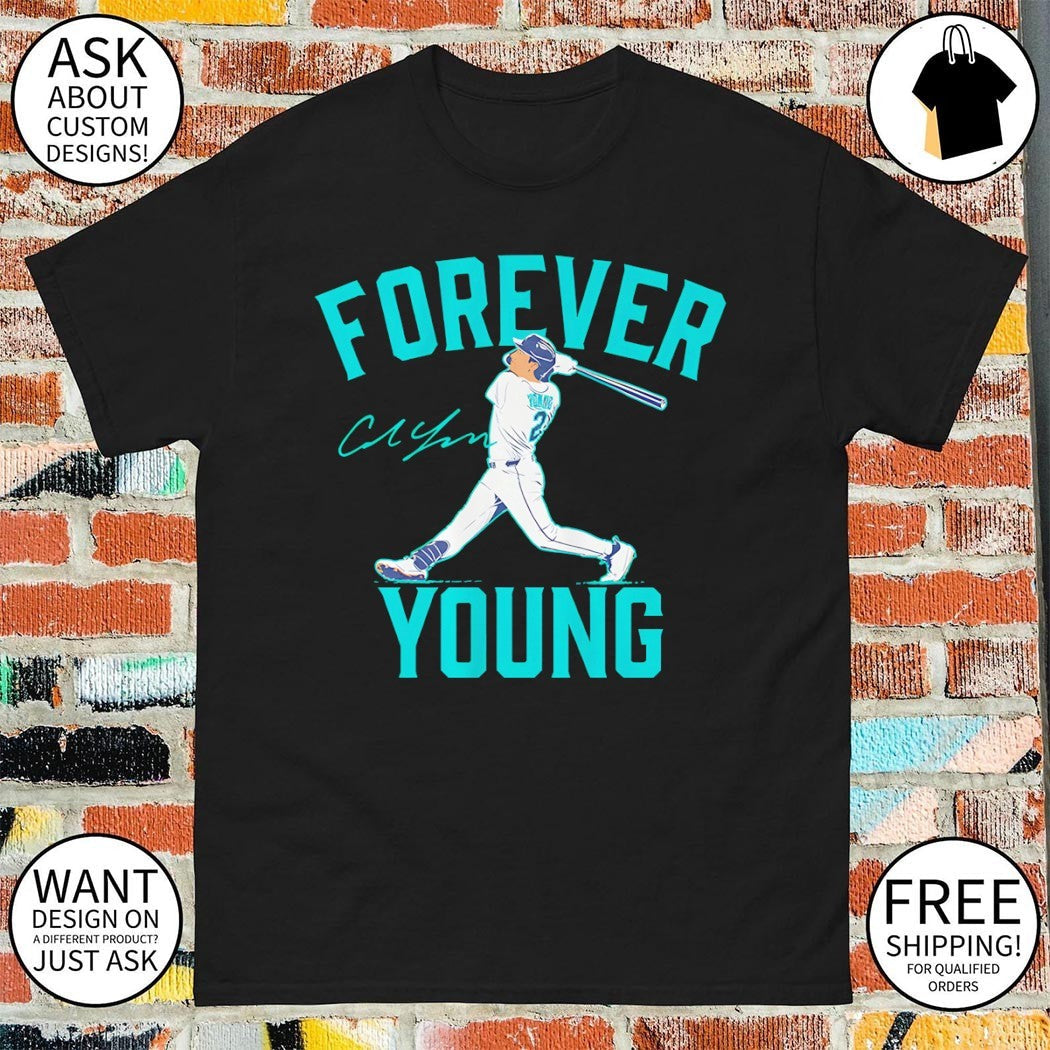 Cole Young Seattle Mariners Baseball Forever - Adult & Kids T-Shirts, Sweatshirts & Hoodies apparel design preview 1