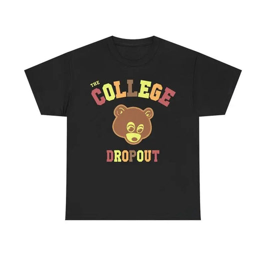 "College Dropout" Inspired Menswear Retro Top Vintage - Adult & Kids T-Shirts, Sweatshirts & Hoodies apparel design preview 1