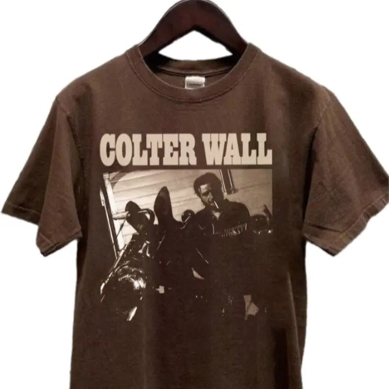 Colter 90s Music Fan Announces Fall Tour 2024 Wall - Adult & Kids T-Shirts, Sweatshirts & Hoodies apparel design preview 1