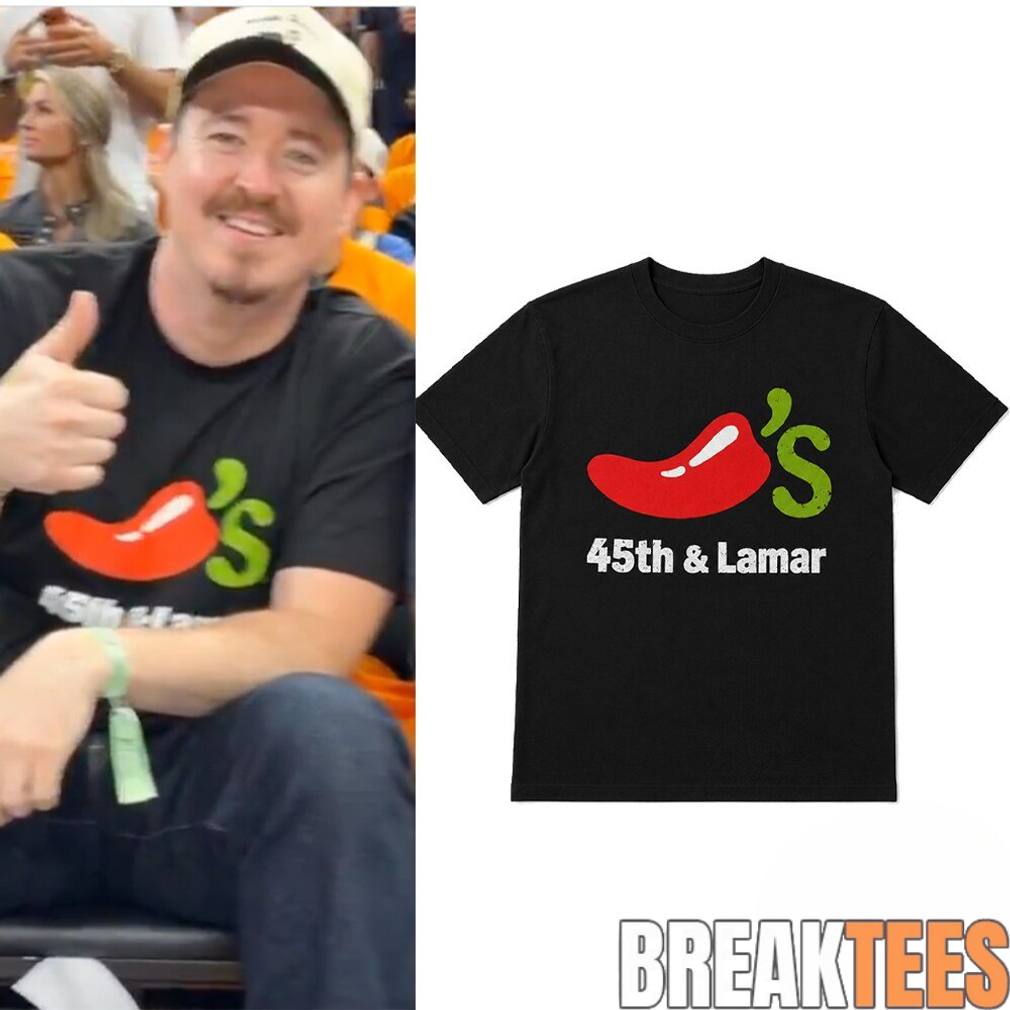Comedian Shane Gillis Austin Chilis 45th And Lamar - Adult & Kids T-Shirts, Sweatshirts & Hoodies apparel design preview 1