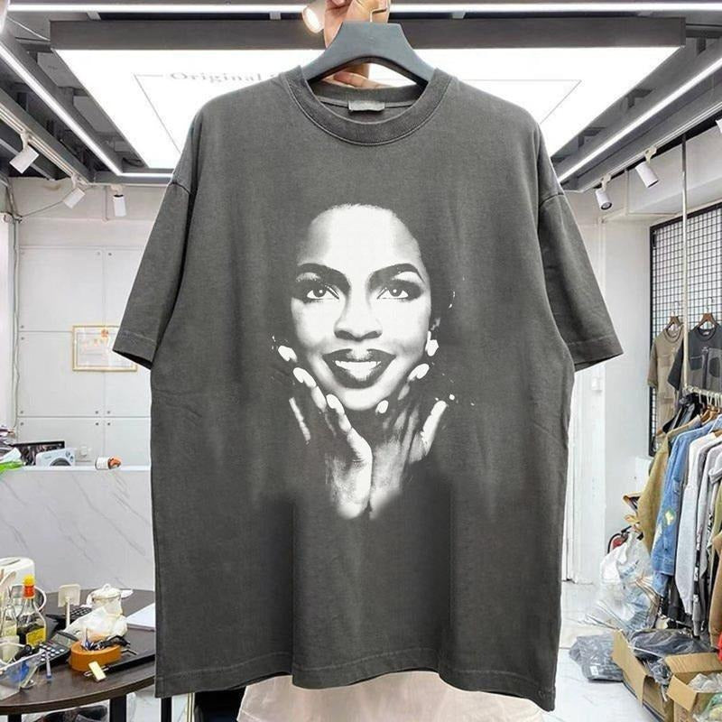 Comfort Color 90s Lauryn Hill Fan - Adult & Kids T-Shirts, Sweatshirts & Hoodies apparel design preview 1