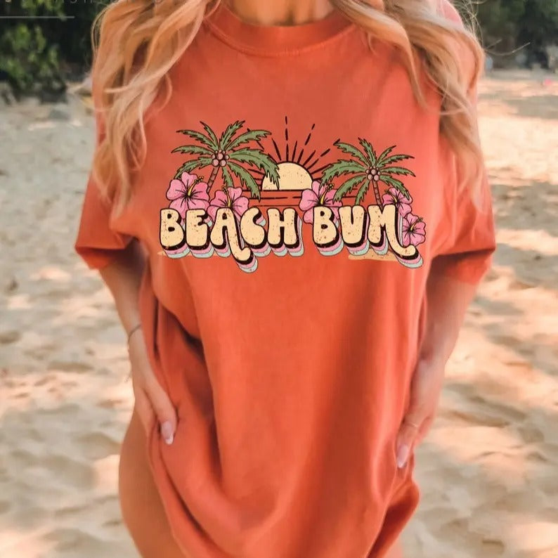 Comfort Color Beach Vacation Summer Ocean - Adult & Kids T-Shirts, Sweatshirts & Hoodies apparel design preview 1