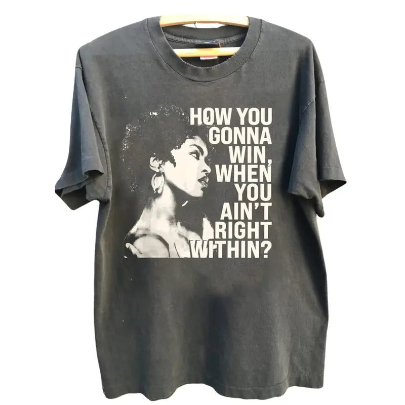 Comfort Color How You Gonna Win When Ain'T Right - Adult & Kids T-Shirts, Sweatshirts & Hoodies apparel design preview 1