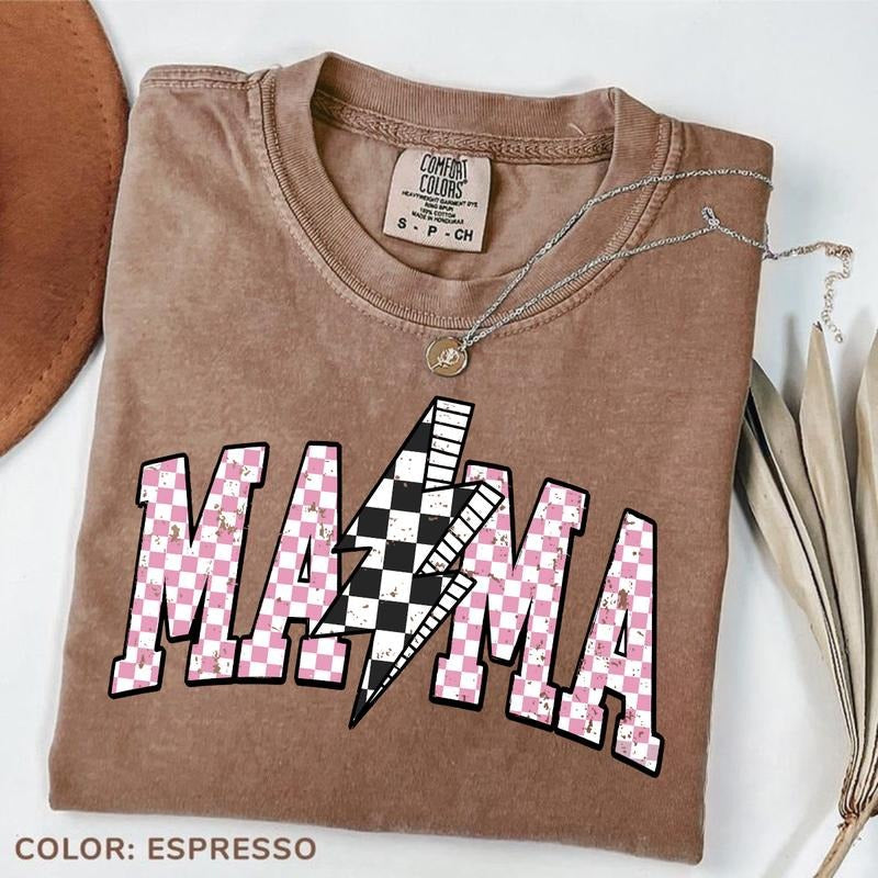 Comfort Color Mama Day Mom GrandMother - Adult & Kids T-Shirts, Sweatshirts & Hoodies apparel design preview 1