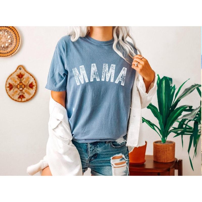 Comfort Color Mama Mom Mommy Cute Life Girl - Adult & Kids T-Shirts, Sweatshirts & Hoodies apparel design preview 1