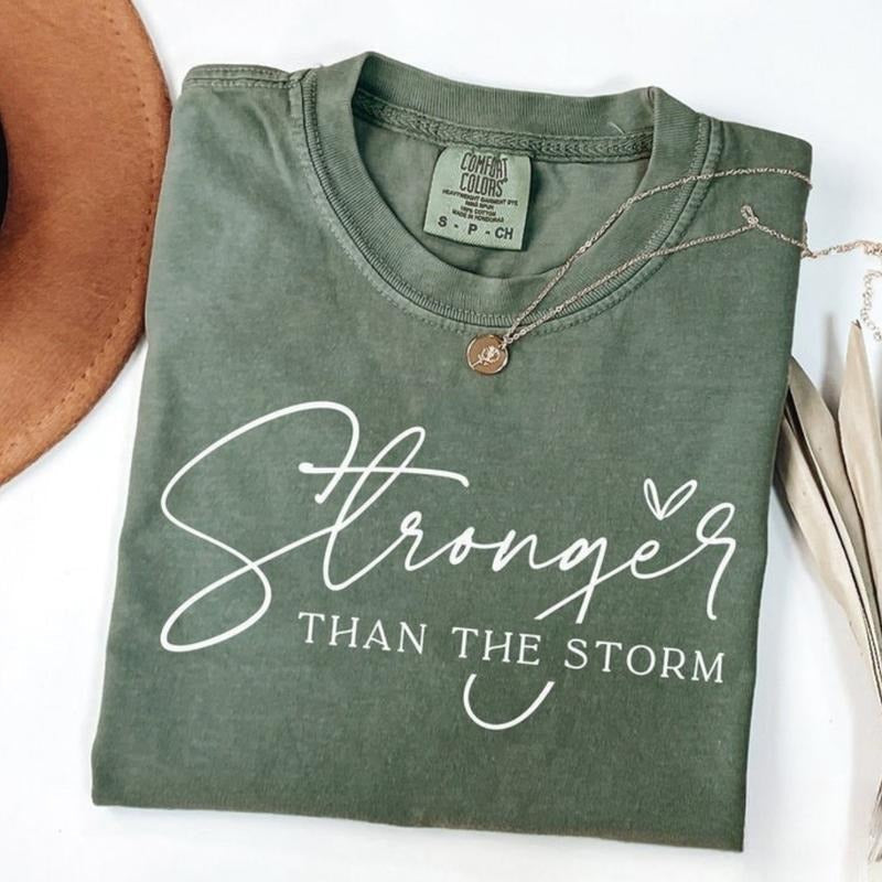 Comfort Color Motivational You Are Stronger Than - Adult & Kids T-Shirts, Sweatshirts & Hoodies apparel design preview 1