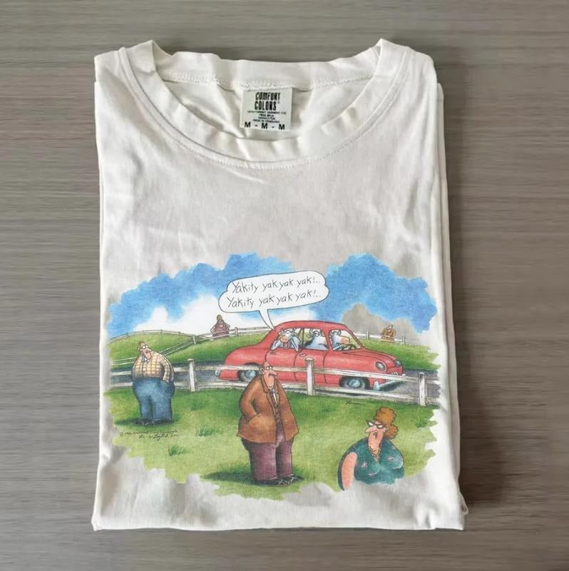 Comfort Color Retro Yakity Yak Funny Casual - Adult & Kids T-Shirts, Sweatshirts & Hoodies apparel design preview 1