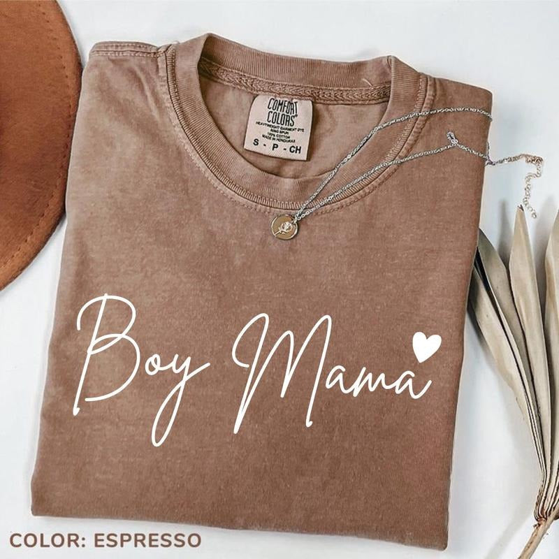 Comfort Colors Boy Mama Mom Be Life Cute New - Adult & Kids T-Shirts, Sweatshirts & Hoodies apparel design preview 1