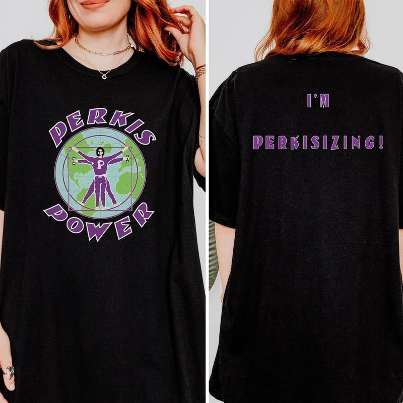 Comfort Colors Perkis Power I'M Perkisizing! - Adult & Kids T-Shirts, Sweatshirts & Hoodies apparel design preview 1