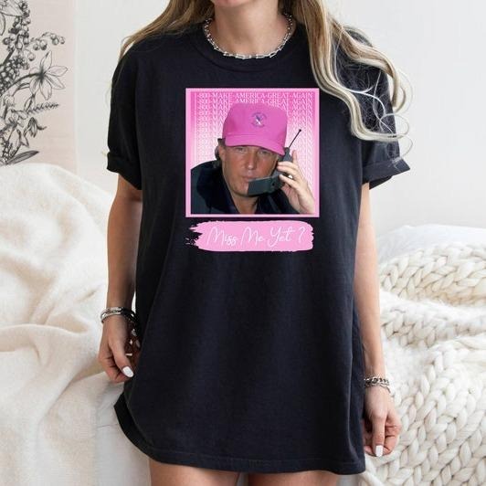 Comfort Colors Make America Great Miss Me Yet Golf - Adult & Kids T-Shirts, Sweatshirts & Hoodies apparel design preview 1