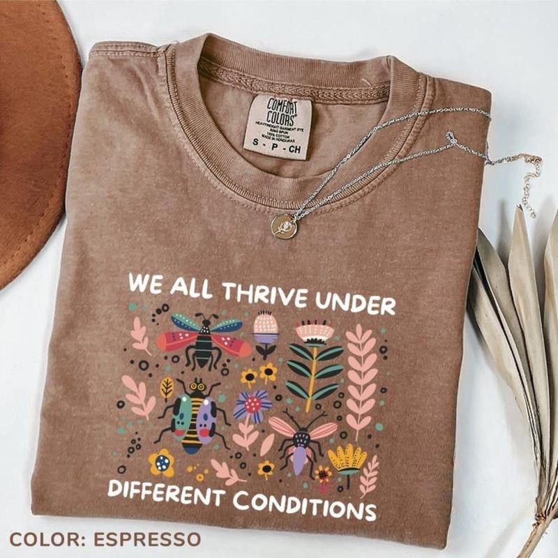 Comfort Colors We All Thrive Under Different - Adult & Kids T-Shirts, Sweatshirts & Hoodies apparel design preview 1