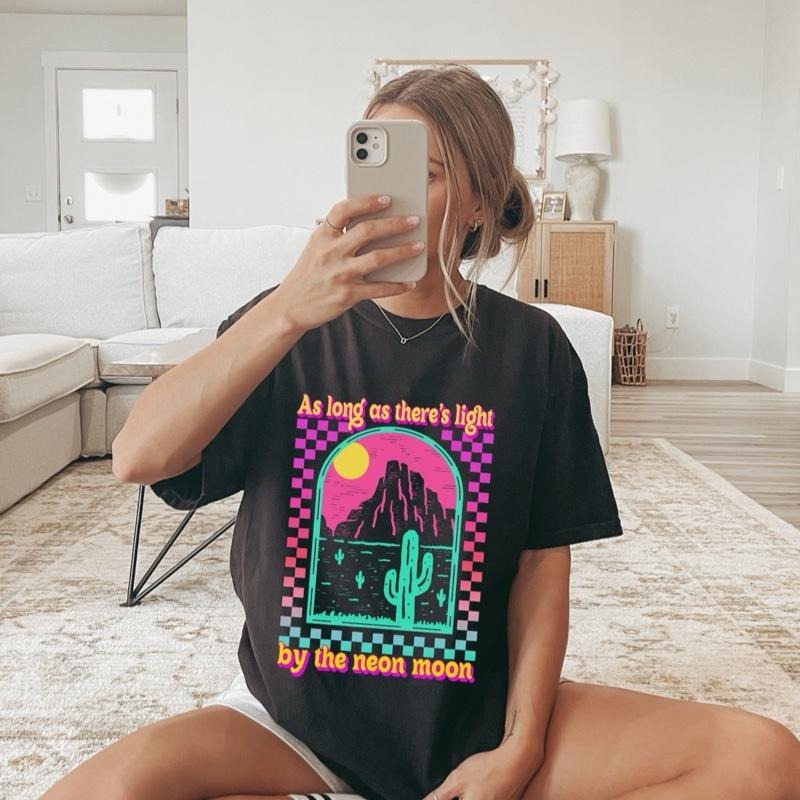 Comfort Colors Neon Moon Casual Cotton Short Sleeve - Adult & Kids T-Shirts, Sweatshirts & Hoodies apparel design preview 1