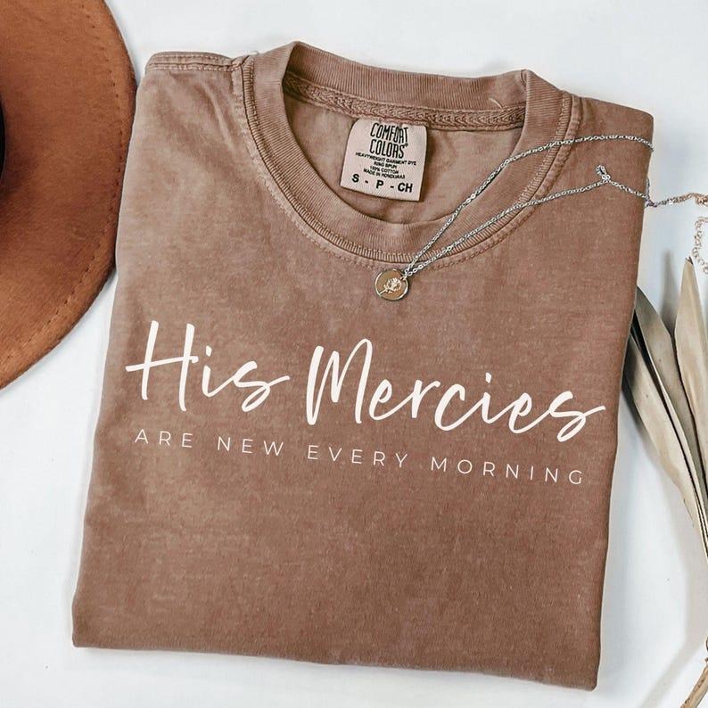 Comfort Colors Christian Faith Based Bible Verse - Adult & Kids T-Shirts, Sweatshirts & Hoodies apparel design preview 1