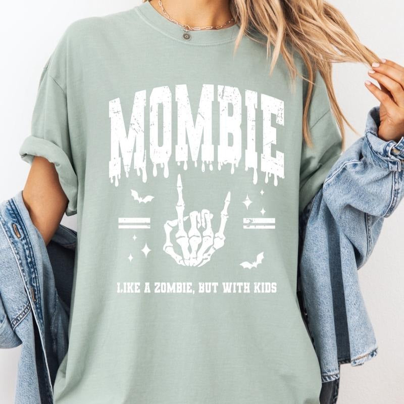 Comfort Colors Mombie Short Sleeve Casual Cotton - Adult & Kids T-Shirts, Sweatshirts & Hoodies apparel design preview 1