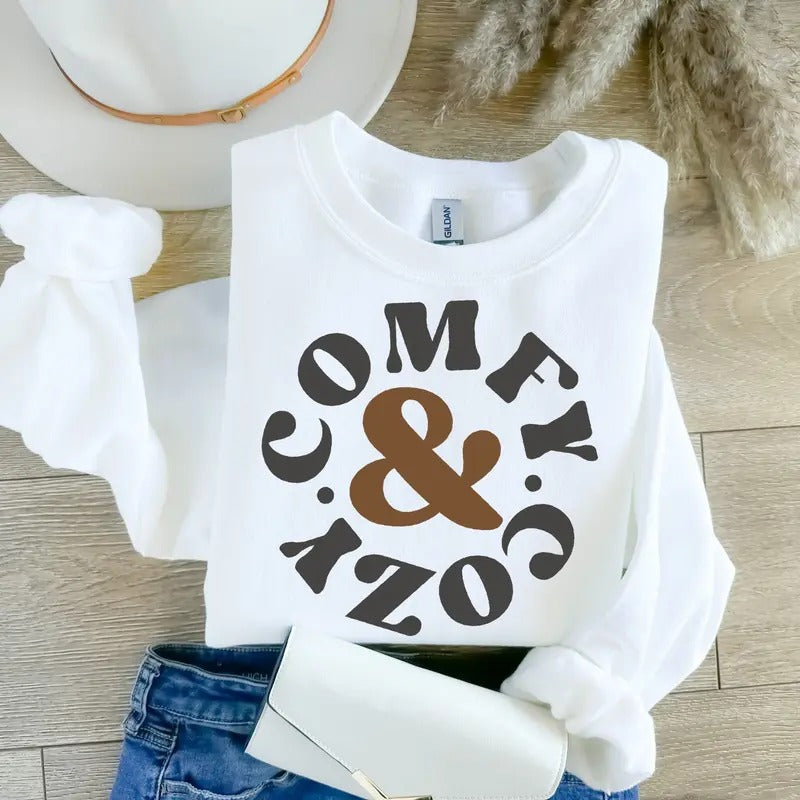 Comfy Cozy Teenage Popular Winter - Adult & Kids T-Shirts, Sweatshirts & Hoodies apparel design preview 1