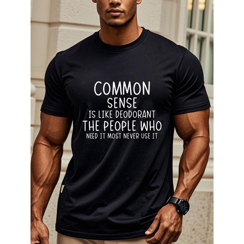 Common Sense Is Like Deodorant Those Who Need Often - Adult & Kids T-Shirts, Sweatshirts & Hoodies apparel design preview 1