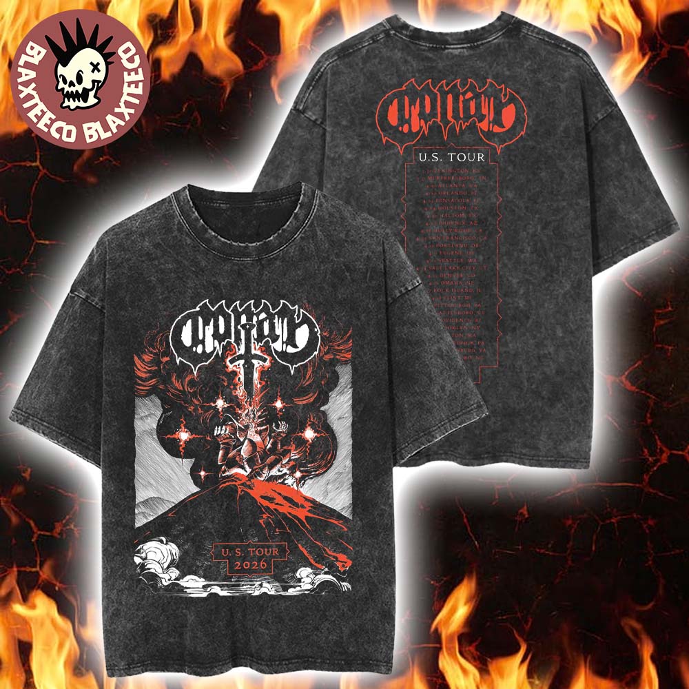 Conan Band US Tour 2026 Merch City Dates Vintage - Adult & Kids T-Shirts, Sweatshirts & Hoodies apparel design preview 1