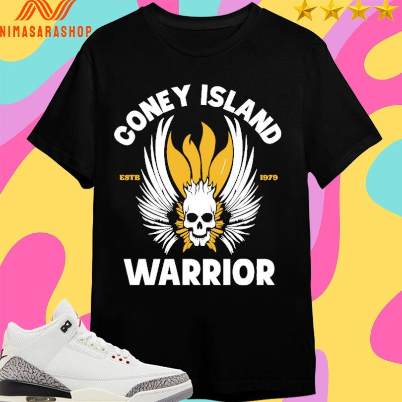 Coney Island Warrior Estb 1979 - Adult & Kids T-Shirts, Sweatshirts & Hoodies apparel design preview 1
