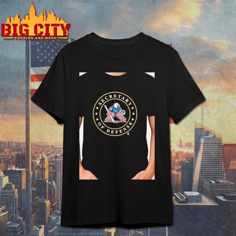 Connor Hellebuyck Secretary Of Defense - Adult & Kids T-Shirts, Sweatshirts & Hoodies apparel design preview 1