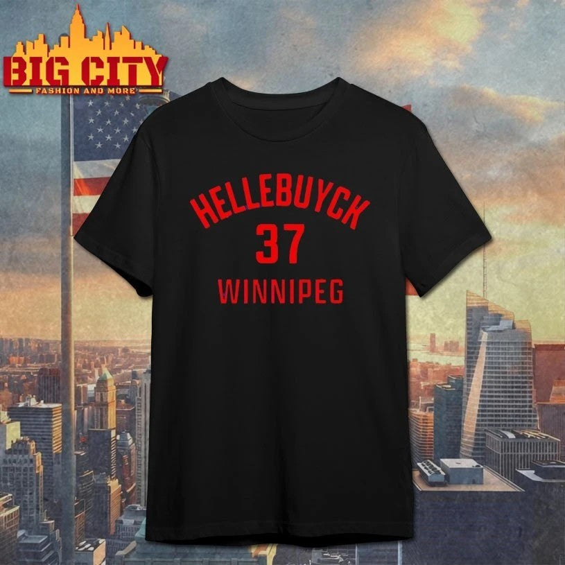 Connor Hellebuyck Winnipeg Name Number - Adult & Kids T-Shirts, Sweatshirts & Hoodies apparel design preview 1