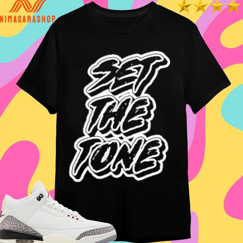 Connor Steel Set The Tone - Adult & Kids T-Shirts, Sweatshirts & Hoodies apparel design preview 1