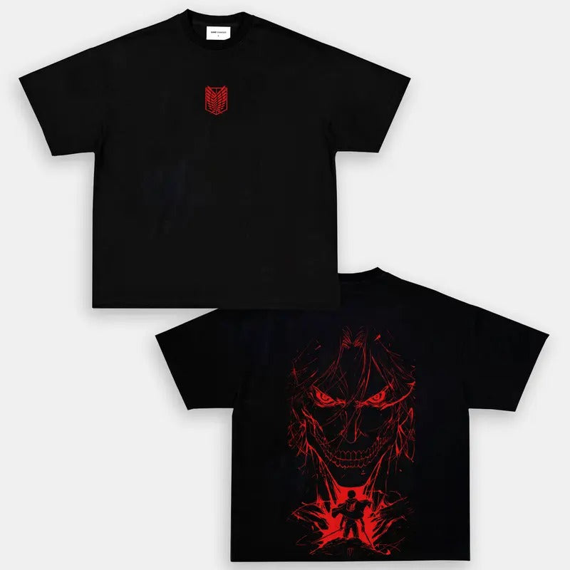 Connorphilips425 Attack Titan Uniseex Anime Manga Fan - Adult & Kids T-Shirts, Sweatshirts & Hoodies apparel design preview 1