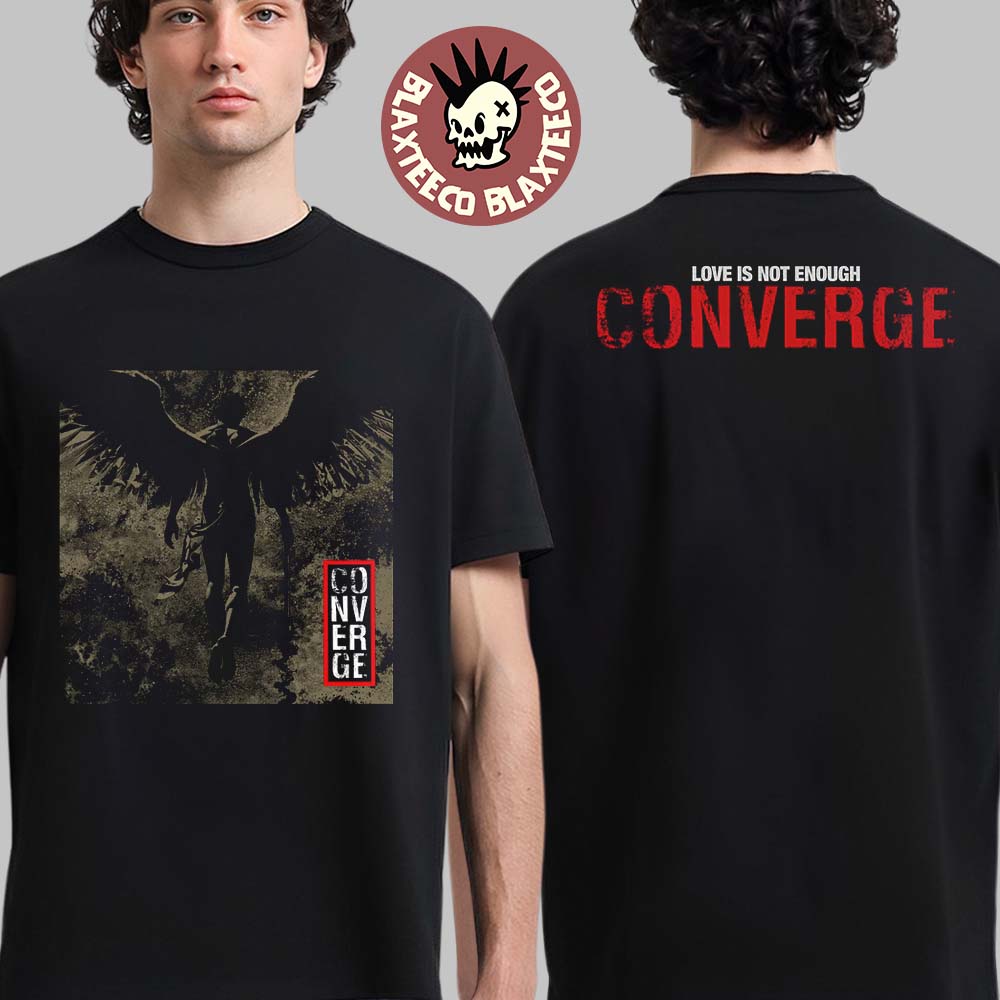 Converge Love Is Not Enough Album Cover Merch - Adult & Kids T-Shirts, Sweatshirts & Hoodies apparel design preview 1