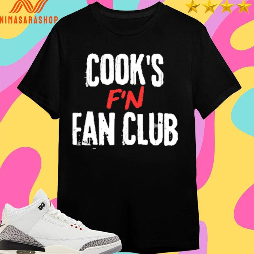 Cooks F’n Fan Club Robbie Cook - Adult & Kids T-Shirts, Sweatshirts & Hoodies apparel design preview 1