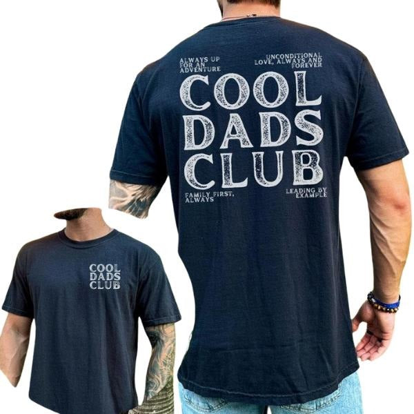 Cool Dads Club Colors Dad Stuff 1st Expecting Gender - Adult & Kids T-Shirts, Sweatshirts & Hoodies apparel design preview 1
