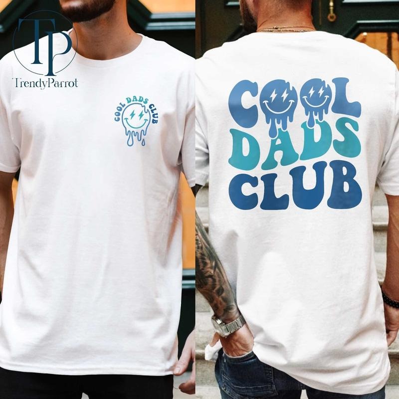 Cool Dads Club Funy Dad Pregnancy Announcement New - Adult & Kids T-Shirts, Sweatshirts & Hoodies apparel design preview 1