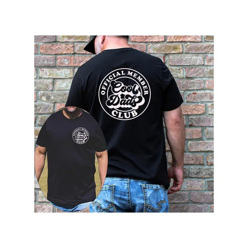 Cool Dads Club Shirtnew Dad Giftcool Giftdad Befunny - Adult & Kids T-Shirts, Sweatshirts & Hoodies apparel design preview 1