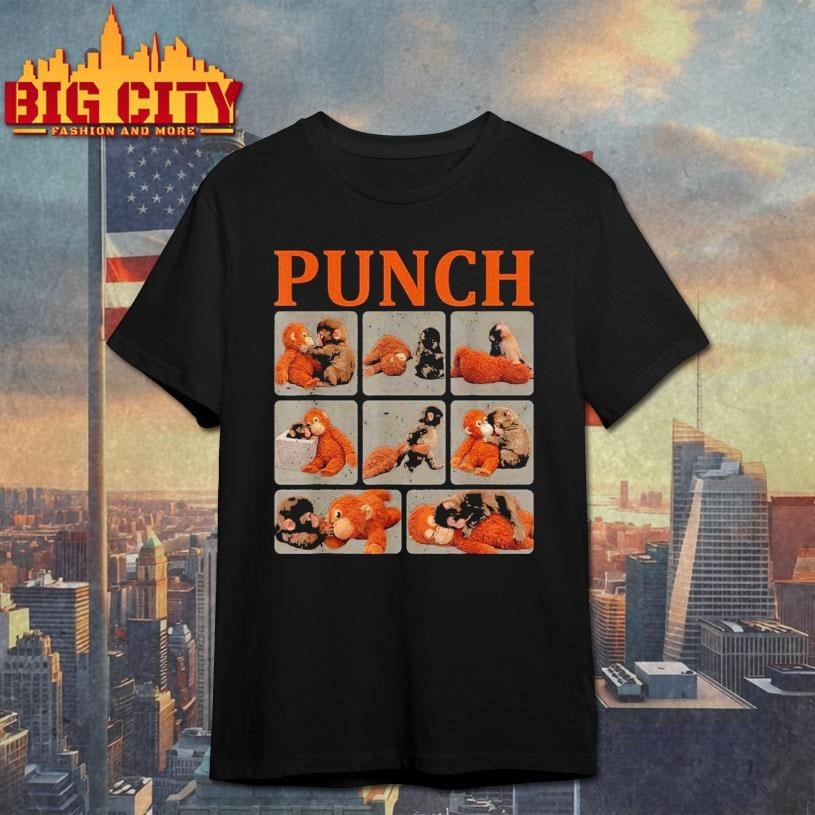 Cool Punch Cute Monkey - Adult & Kids T-Shirts, Sweatshirts & Hoodies apparel design preview 1