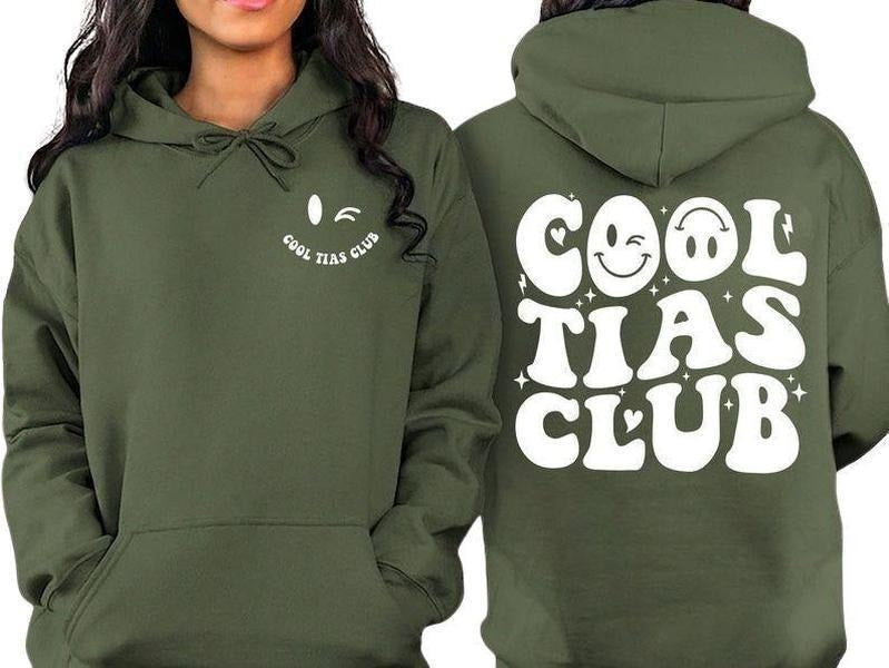 Cool Tias Club Auntie Tia Be Aunt Pregnancy - Adult & Kids T-Shirts, Sweatshirts & Hoodies apparel design preview 1