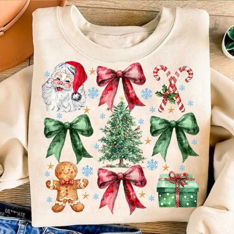 Coquette Bow Trending Retro Holidays Girly - Adult & Kids T-Shirts, Sweatshirts & Hoodies apparel design preview 1