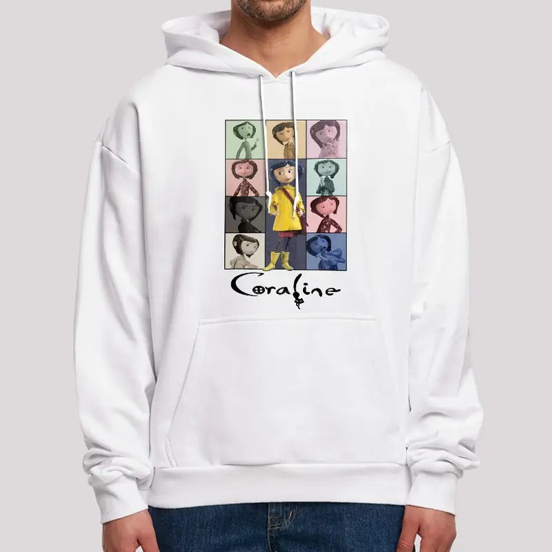 Coraline Top Horror Film Cartoon Fan Her Fantasy - Adult & Kids T-Shirts, Sweatshirts & Hoodies apparel design preview 1