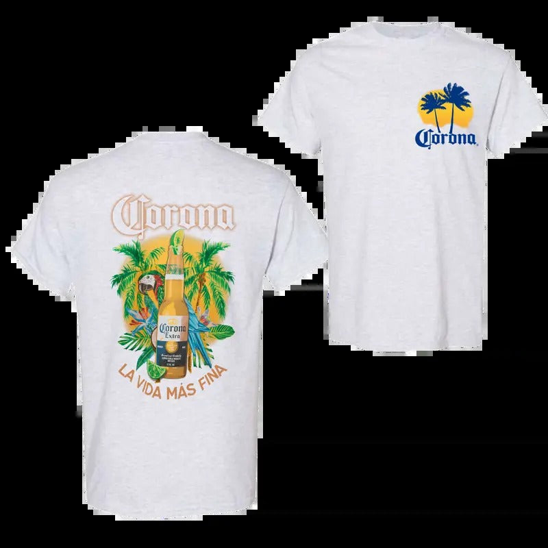 Corona Extra La Vida Mas Fina Bottle All Tastes - Adult & Kids T-Shirts, Sweatshirts & Hoodies apparel design preview 1