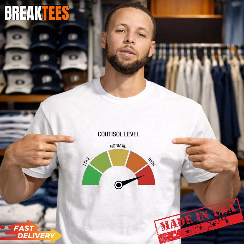 Cortisol Level High - Adult & Kids T-Shirts, Sweatshirts & Hoodies apparel design preview 1