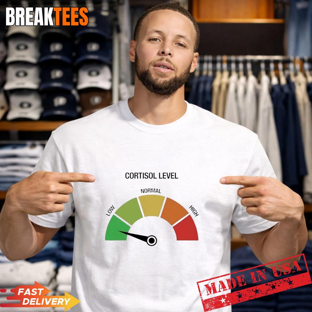 Cortisol Level Low - Adult & Kids T-Shirts, Sweatshirts & Hoodies apparel design preview 1