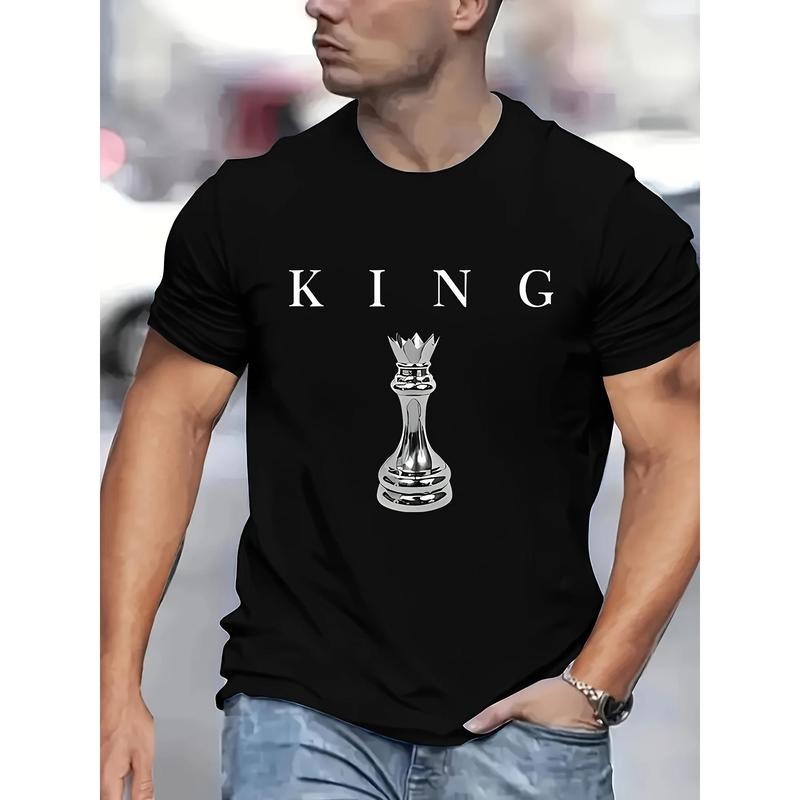 [Cotton King Letter 100% Summer Short Sleeved 1 Pc - Adult & Kids T-Shirts, Sweatshirts & Hoodies apparel design preview 1